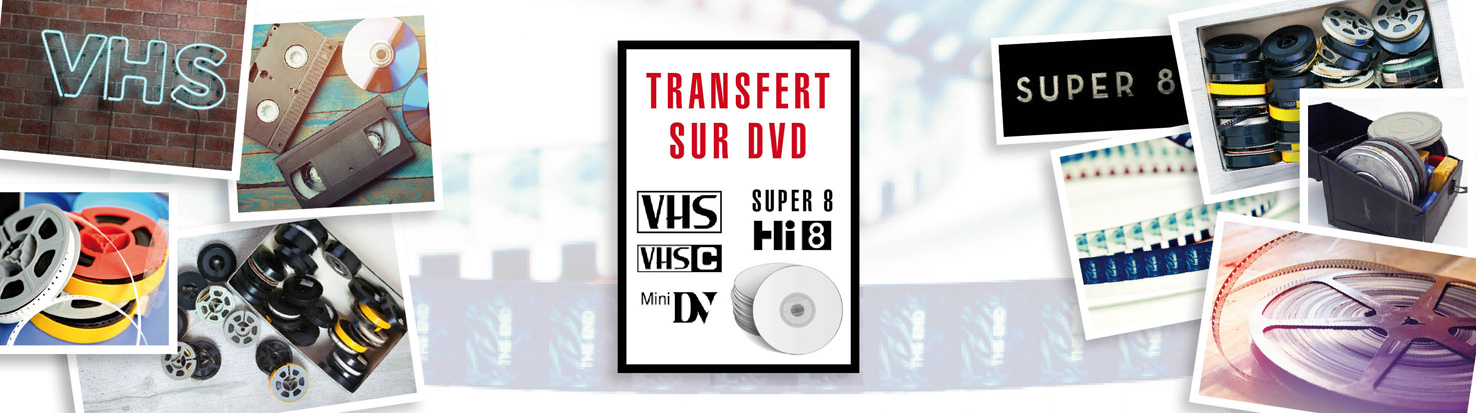 transfert de film sur DVD